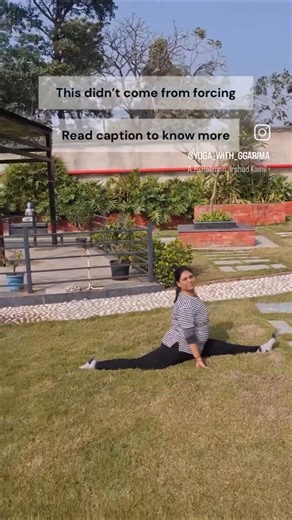 How I Mastered the Splits (Without Forcing It) #shorts #split #motivation