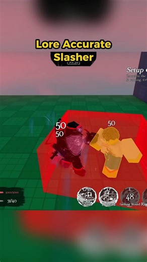 Lore Accurate Slasher #likeandsubscribe #forsaken #roblox