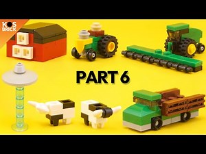 Lego Farm Mini Vehicles - Part 6 (Tutorial)
