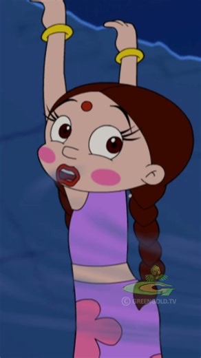 Bheem saves Chutki #chhotabheem #action #shorts