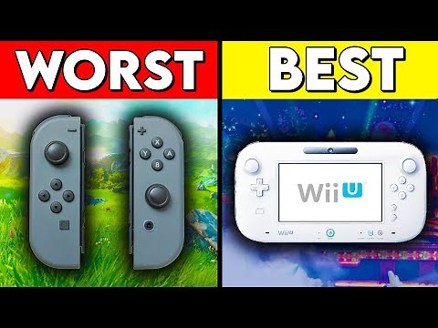 Ranking All 18 Nintendo Controllers!