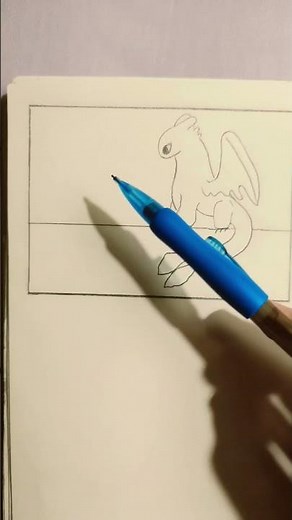 🪄Drawing Toothless and Light Fury from How to train your Dragon 🪄