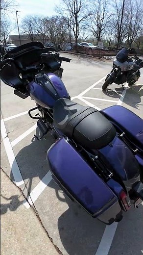 NEW Purple Abyss on a 2026 Harley-Davidson Road Glide motorcycle! #harleydavidson #motorcycle