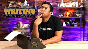 12 reactions | Writing vows can be intimidating. How do you get across what you want to say? How long should they be? Is there room for beatboxing? Check out our latest YouTube video to get some hot tips on how to write your wedding vows. | Manly Bands | Facebook