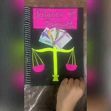 Economics project on Balance Of Payments ( BOP ) Class 12th ( Detailed with pics )