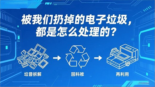 被我们扔掉的电子垃圾，都是怎么处理的？_腾讯新闻