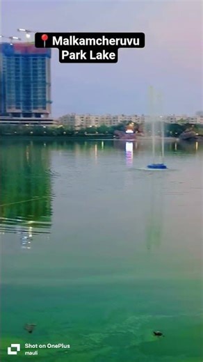 Malkamcheruvu Park Lake view | #shortsviral