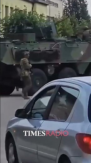 Latvia and Lithuania transfer military equipment to its border with Belarus