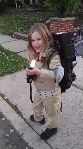 Completely scratch built proton pack and costume