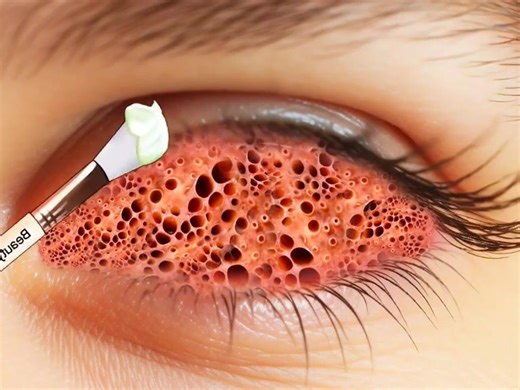 asmr# clean eyes remove parasites maggots # asmr | WOW Brain