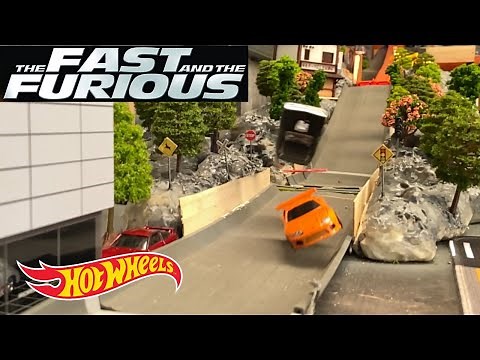 Hot Wheels Fast and Furious street racing tournament Round 1 Supra VS Charger