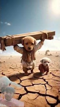 Poor Puppies Lost Their Home Twice... Are Humans Safe for Nature?