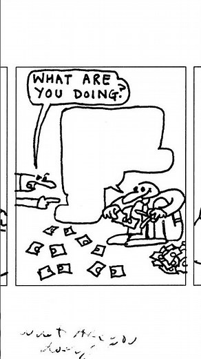 The current economic situation and such - - - #artreels #animation #comic #funnyanimation #drawing