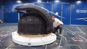 ESOblog: Wind Tunnel Tests: Preparing the ELT for Mountain Life