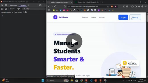 #mern #fullstackdevelopment #reactjs #nodejs #mongodb #expressjs #jwt #webdevelopment #learningbybuilding | RUDRESH BAMANIA