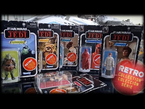 OPENING Star Wars 3.75 The Retro Collection RETURN OF THE JEDI Multipack Wave