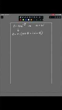 FE Exam Complex Numbers | Convert Exponential Form to a + bi