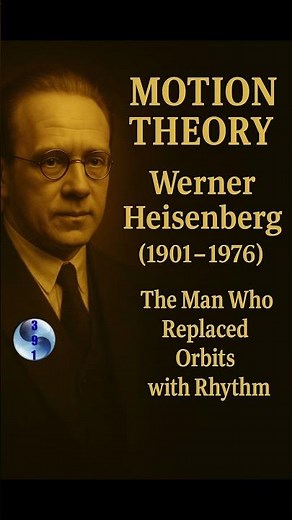 Werner Heisenberg (1901–1976) — The Man Who Replaced Orbits with Rhythm