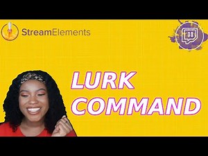 How to Create A Lurk Twitch Command using StreamElements | ImJustTechnical