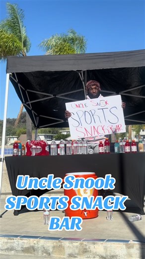 UNCLE SNOOM SPORTS SNACK BAR IS HERE | snack