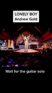 Oh what a lonely boy!!! Enjoy our snippet of the lyric video complete with #waddywachtel on guitar. The song soared to #6 in 1977 on the charts. Thanks to Emily, Andrew’s oldest daughter for adding the lyrics. ICYDK Linda Ronstadt sang the background vocals for Andrew. #andrewgold #70smusic #musicvideo #midnightspecial #livemusic #hitsong #rocknroll #lindarondstadt #songwriter #boogienights | Andrew Gold