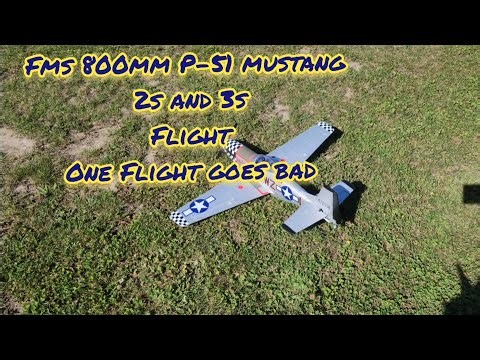 Fms 800mm P-51 mustang