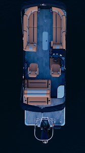 When it comes to premium designs, features, and amenities, we've got you covered. 😍 | Crest Pontoon Boats