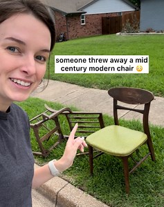 31K views · 653 reactions | NASTY Trashed Mid-Century Modern Chair MAKEOVER  | Maggie McGaugh | Facebook
