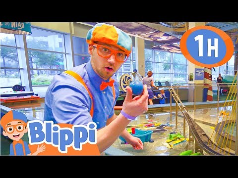 Blippi Visits a Children's Museum (Glazer) | 1 HOUR OF BLIPPI TOYS | Educational Videos for Kids