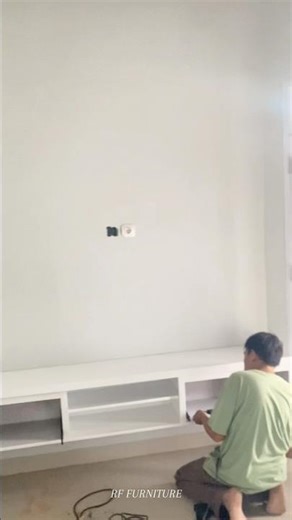 TV Backdrop and Kitchen Set Installation Process