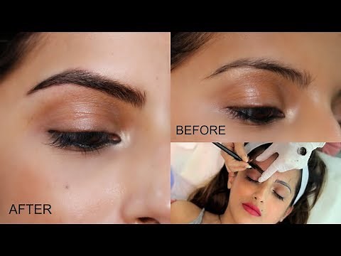 MICROBLADING Eyebrows Step by Step Tutorial/ Experience, Pain, Before & After