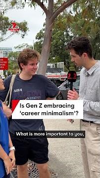 Is Gen Z embracing 'career minimalism'?