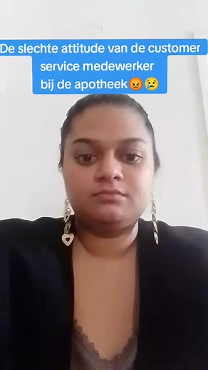 the attitude van de klantenservice medewerker bij de apotheek