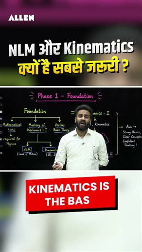 Why Kinematics & NLM Are the Backbone of Physics! 🚀 #NEET2027