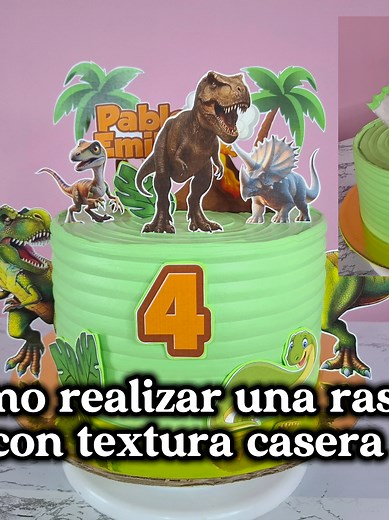 Raspas Texturizadas para Pasteles con Acetato Casero