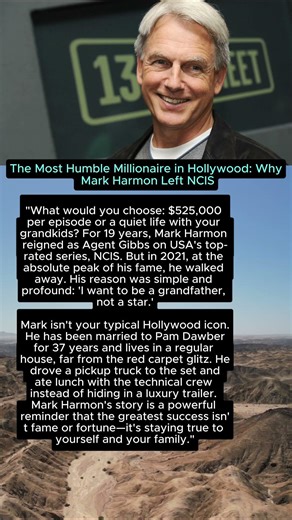The Most Humble Millionaire in Hollywood: Why Mark Harmon Left NCIS