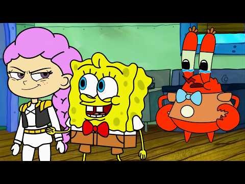 SpongeBob Krusty Krab Sad Story (KPop Demon Hunters Animation)