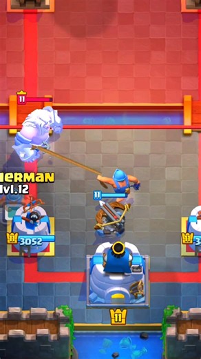 The X-BOW "VORTEX-SIEGE" is Game-Over! 🏹🌀 (14k Trophy Meta) #Shorts #ClashRoyale #USA #Gaming