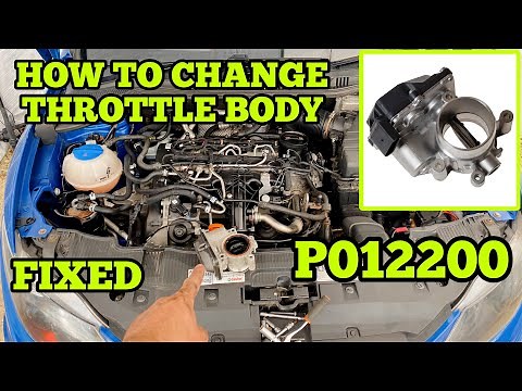 AUDI SEAT SKODA VW P012200 THROTTLE PEDAL POSITION SENSOR SWITCH A CIRCUIT LOW FIXED DIY