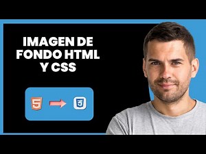 Cómo Agregar Imagen de Fondo en HTML y CSS (2025) | 2 Métodos