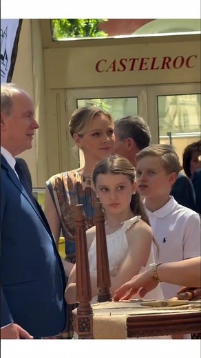 The PRINCELY FAMILY opened the 7th Edition of the Grimaldi Historic Sites Meetings