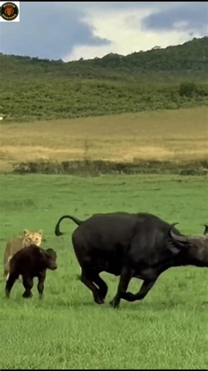 Buffalo Fights Back Against Lion – Who Wins?