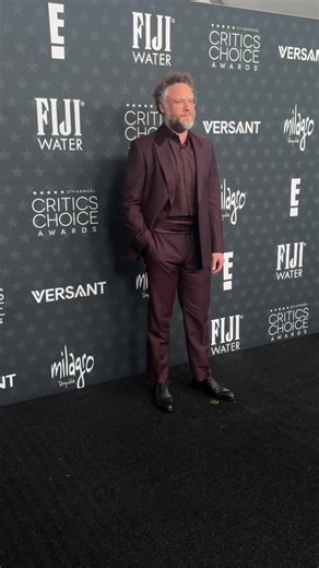 Seth Rogen Takes Notes for The Studio at Awards Season