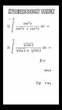 Integration Trick 💡 Answer Always π/4 😳 | MHT-CET Maths Hack | Class 12 #integration #mhtcet #tricks