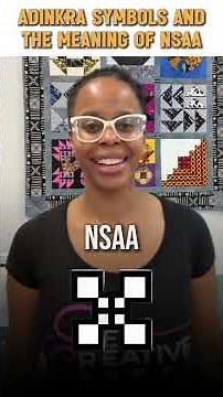 Adinkra Symbols and the meaning of Nsaa #africanculture #adinkrasymbols #africanfabric