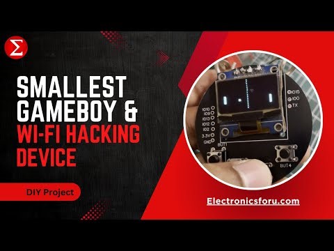 We Built The SMALLEST Portable Game Boy And Wi-Fi Hacking Device EVER