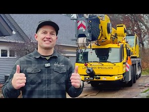 100-Foot Cottonwood Removal with a 200-Foot Crane | Massive Tree Job