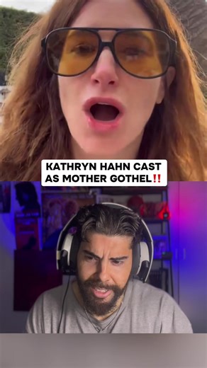Kathryn Hahn officially cast as Mother Gothel in Tangled live-action remake #tangled #mothergothel #kathrynhahn #disney #movie