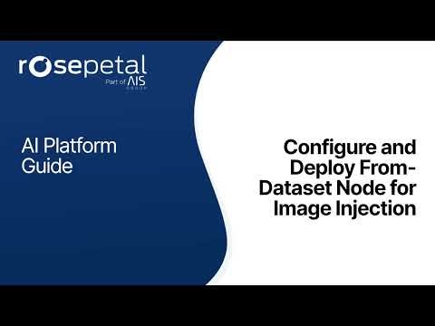 Configure and Deploy a From-Dataset Node for Image Injection