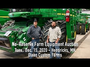 Preview of Olsen Custom Farms LLC Combine Auction Dec. 15 - Hendricks, MN